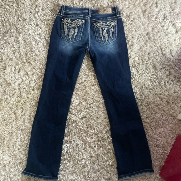 Low rise bootcut miss me jeans waist says 29 and inseamm says 34 - Picture 5 of 5
